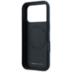 BMW M Tire Track Metal Logo MagSafe dėklas iPhone 17 Pro / 18 Pro - mėlynas -- iPhone 17 Pro / iPhone 18 Pro