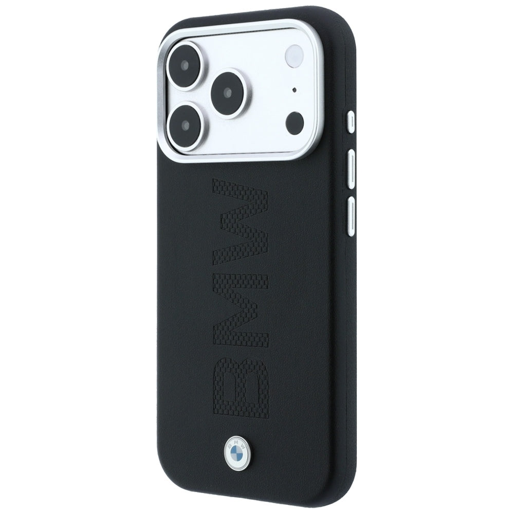 BMW Sign Centruotai įspaustas MagSafe dėklas iPhone 17 Pro Max / 18 Pro Max - Juoda -- iPhone 17 Pro Max / iPhone 18 Pro Max