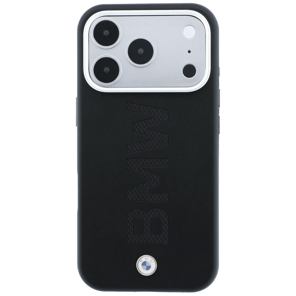 BMW Sign Centruotai įspaustas MagSafe dėklas iPhone 17 Pro Max / 18 Pro Max - Juoda -- iPhone 17 Pro Max / iPhone 18 Pro Max