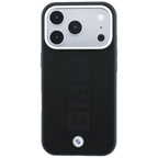 BMW Sign Centruotai įspaustas MagSafe dėklas iPhone 17 Pro Max / 18 Pro Max - Juoda -- iPhone 17 Pro Max / iPhone 18 Pro Max