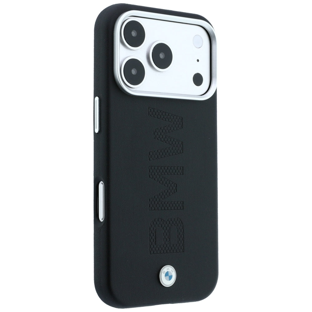 BMW Sign Centruotai įspaustas MagSafe dėklas iPhone 17 Pro Max / 18 Pro Max - Juoda -- iPhone 17 Pro Max / iPhone 18 Pro Max