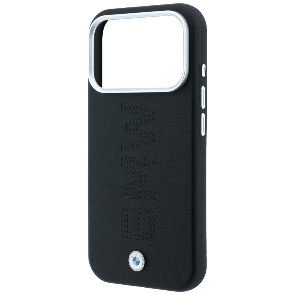 BMW Sign Centruotai įspaustas MagSafe dėklas iPhone 17 Pro Max / 18 Pro Max - Juoda -- iPhone 17 Pro Max / iPhone 18 Pro Max