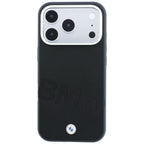 BMW Sign pasviro nuogrąždintos raidės MagSafe dėklas iPhone 17 Pro / 18 Pro - juoda -- iPhone 17 Pro / iPhone 18 Pro