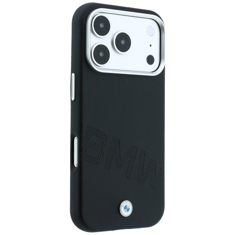BMW Sign pasviro nuogrąždintos raidės MagSafe dėklas iPhone 17 Pro / 18 Pro - juoda -- iPhone 17 Pro / iPhone 18 Pro