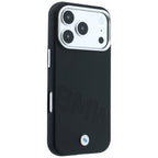 BMW Sign pasviro nuogrąždintos raidės MagSafe dėklas iPhone 17 Pro / 18 Pro - juoda -- iPhone 17 Pro / iPhone 18 Pro