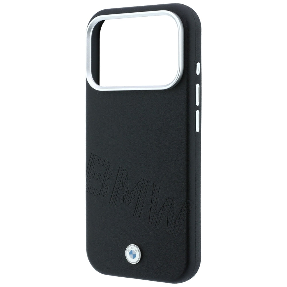 BMW Sign pasviro nuogrąždintos raidės MagSafe dėklas iPhone 17 Pro / 18 Pro - juoda -- iPhone 17 Pro / iPhone 18 Pro