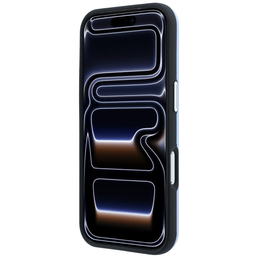 BMW ženklas su pasviriusiomis embosavimo raidėmis MagSafe dėklas iPhone 17 Pro / 18 Pro - Mėlynas -- iPhone 17 Pro /...