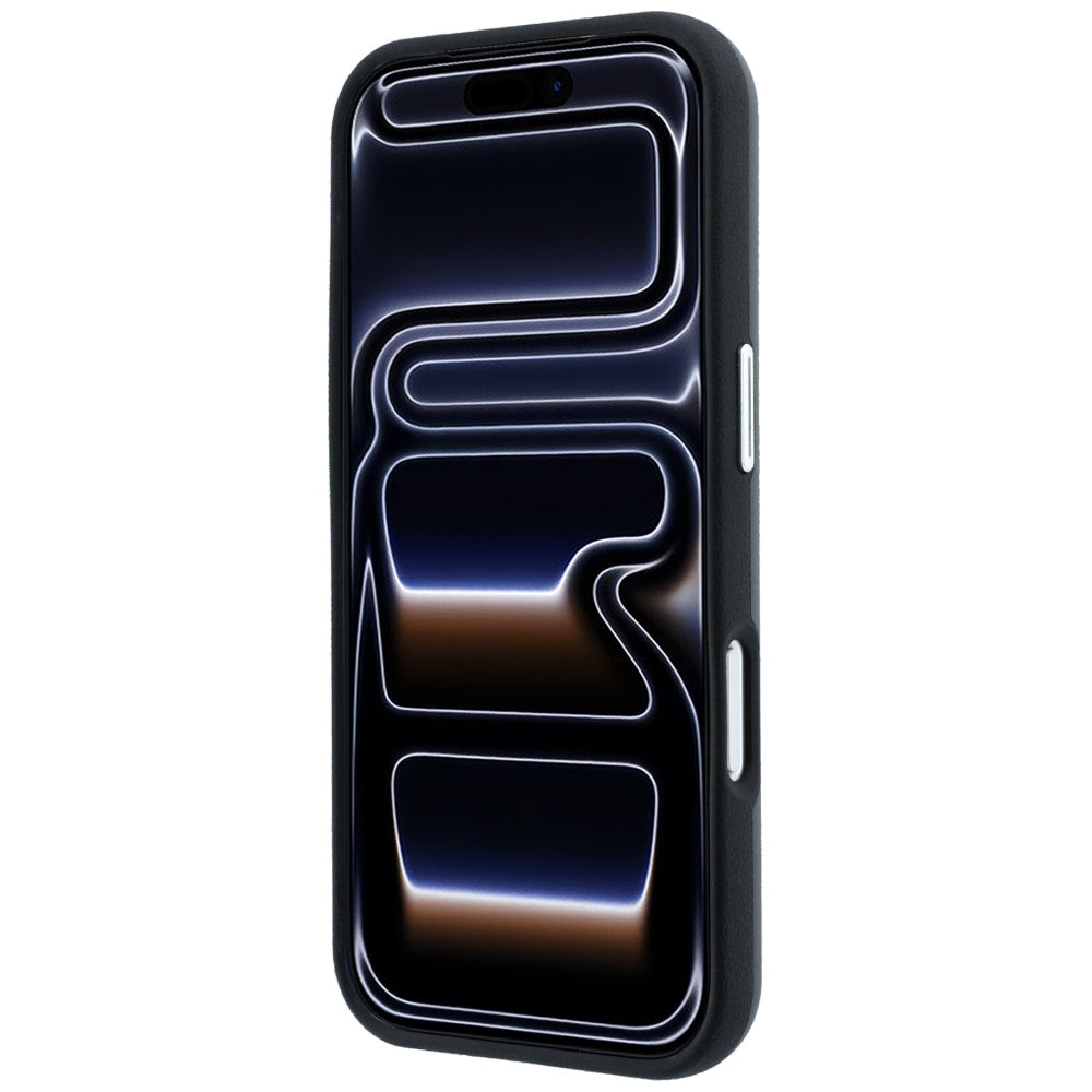 BMW ženklas su pasviriusiomis embosavimo raidėmis MagSafe dėklas iPhone 17 Pro / 18 Pro - Pilkas -- iPhone 17 Pro /...