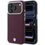 BMW ženklas su pasviriusiomis embosavimo raidėmis MagSafe dėklas iPhone 17 Pro Max / 18 Pro Max - Bordo -- iPhone 17 Pro...