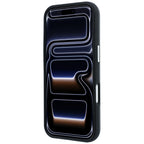 BMW ženklas su pasviriusiomis embosavimo raidėmis MagSafe dėklas iPhone 17 Pro Max / 18 Pro Max - Pilkas -- iPhone 17 Pro...