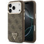 Guess 4G trikampio logotipo MagSafe dėklas iPhone 17 Pro / 18 Pro - Ruda -- iPhone 17 Pro / iPhone 18 Pro