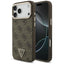 Guess 4G Triangle Logo MagSafe dėklas iPhone 17 Pro Max / 18 Pro Max - Rudas -- iPhone 17 Pro Max / iPhone 18 Pro Max