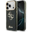 Guess IML 4G Script Metal dėklas iPhone 17 Pro / 18 Pro - juodas -- iPhone 17 Pro / iPhone 18 Pro