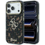 Guess IML 4G Script Metal Logo MagSafe dėklas iPhone 18 Pro - burgundiškos spalvos -- iPhone 18 Pro