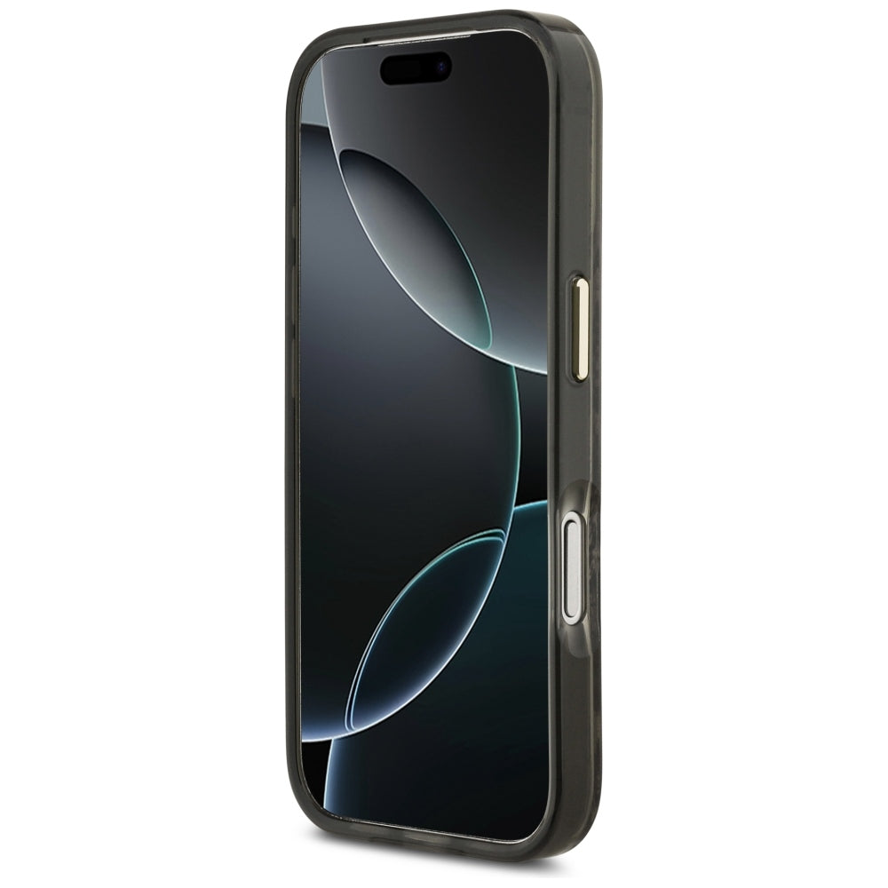 Guess Pytono Rašto MagSafe dėklas iPhone 17 Pro / 18 Pro - ruda -- iPhone 17 Pro / iPhone 18 Pro