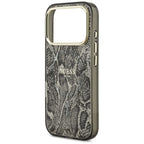 Guess Pytono Rašto MagSafe dėklas iPhone 17 Pro / 18 Pro - juoda -- iPhone 17 Pro / iPhone 18 Pro