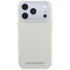 Dėklas Karl Lagerfeld Grained Elongated Logo MagSafe, skirtas iPhone 17 Pro / 18 Pro - smėlio spalvos -- iPhone 17 Pro /...