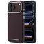 Karl Lagerfeld tekstūrinis pailgo logotipo MagSafe dėklas iPhone 17 Pro Max / 18 Pro Max - bordo -- iPhone 17 Pro Max /...