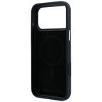 Dėklas iPhone 18 Pro Max / 17 Pro Max - Karl Lagerfeld Grained Karl Head Metal MagSafe, juodas -- iPhone 18 Pro Max /...