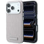 Karl Lagerfeld grūdinto monochrominio dervinės logotipo MagSafe dėklas iPhone 17 Pro / 18 Pro - Rožinė -- iPhone 17 Pro /...