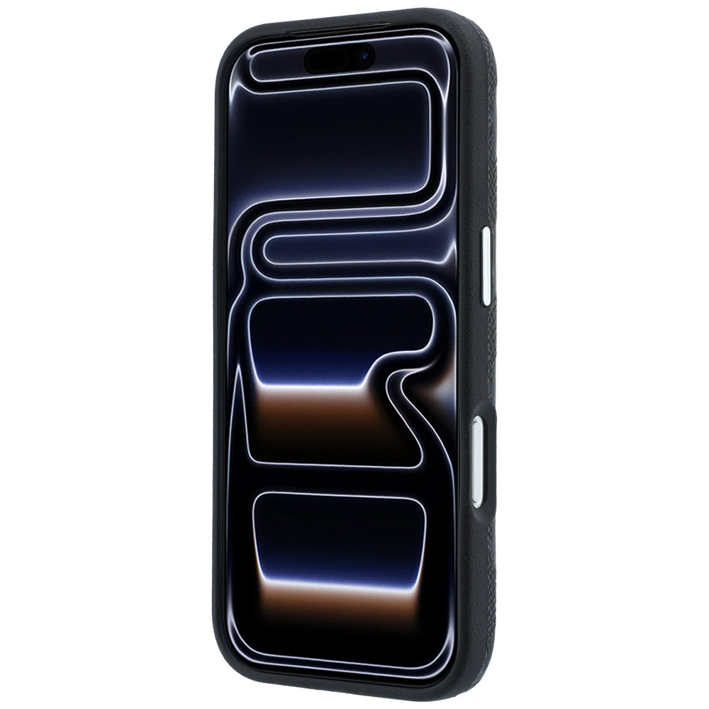 Karl Lagerfeld Grūdinto Mono Resin logotipo MagSafe dėklas iPhone 17 Pro Max / 18 Pro Max - Juoda -- iPhone 17 Pro Max /...