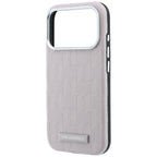 Karl Lagerfeld Grūdinto Mono Resin logotipo MagSafe dėklas iPhone 17 Pro Max / 18 Pro Max - Rožinė -- iPhone 17 Pro Max /...