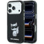 Karl Lagerfeld IML Choupette kūno eskizo spausdinys MagSafe dėklas iPhone 17 Pro / 18 Pro - juoda -- iPhone 17 Pro /...