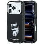 Karl Lagerfeld IML Choupette kūno eskizo spausdinys MagSafe dėklas iPhone 17 Pro Max / 18 Pro Max - juoda -- iPhone 17...