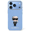 Karl Lagerfeld IML Ikonik Sketch Print MagSafe dėklas iPhone 17 Pro / 18 Pro - Šviesiai rožinė -- iPhone 17 Pro / iPhone...