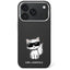 Karl Lagerfeld Smooth Choupette Sketch MagSafe dėklas iPhone 18 Pro / 17 Pro / 18 Pro - Black -- iPhone 17 Pro / iPhone...
