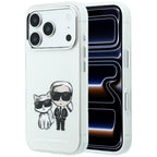 Karl Lagerfeld Smooth Karl & Choupette Bodies Sketch MagSafe dėklas iPhone 18 Pro Max / 17 Pro Max Smėlio -- iPhone 17...