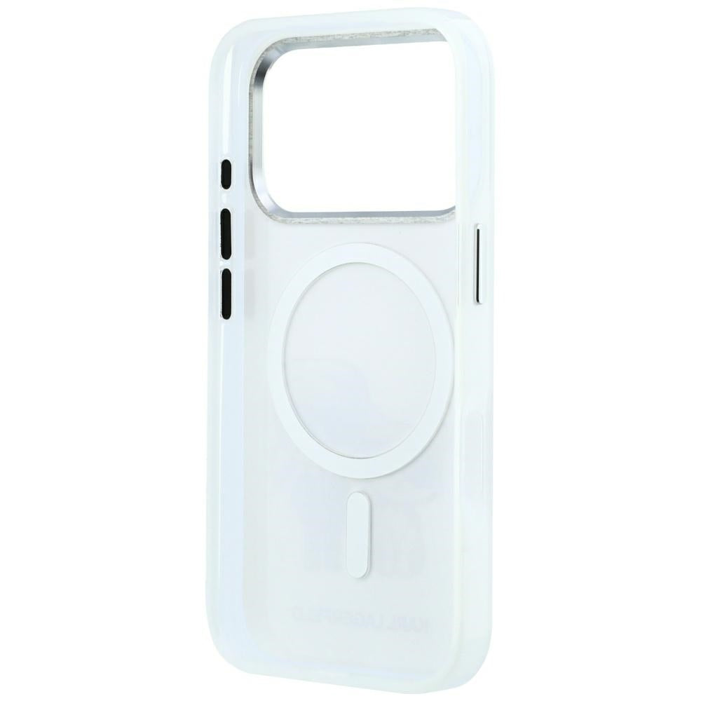 Karl Lagerfeld Smooth Karl & Choupette Bodies Sketch MagSafe dėklas iPhone 18 Pro Max / 17 Pro Max Smėlio -- iPhone 17...