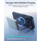 ESR Cyber Tough Kickstand MagSafe dėklas Apple iPhone 18 Pro / 17 Pro - Tamsiai mėlynas -- iPhone 18 Pro / iPhone 17 Pro