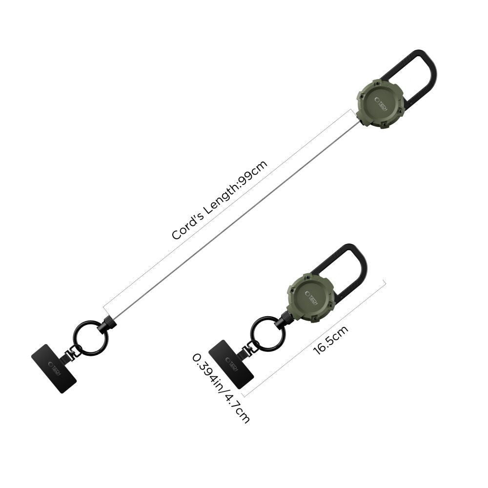 Tech-Protect ATH03 UrbanLoop Lanyard - Žalia -- Other phone accessories