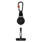 Tech-Protect ATH04 UrbanLoop Lanyard - Juoda ir oranžinė -- Other phone accessories