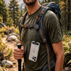 Tech-Protect ATH04 UrbanLoop Lanyard - Juoda ir oranžinė -- Other phone accessories