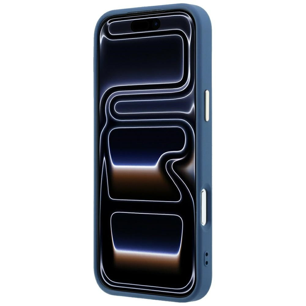 Dėklas Guess 4G & Big Resin Logo skirtas iPhone 17 Pro / 18 Pro - Šviesiai mėlyna -- iPhone 17 Pro / iPhone 18 Pro