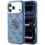 Dėklas Guess 4G & Big Resin Logo skirtas iPhone 17 Pro Max / 18 Pro Max - Šviesiai mėlyna -- iPhone 17 Pro Max / iPhone...