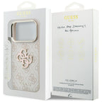 Dėklas Guess 4G & Big Resin Logo skirtas iPhone 17 Pro Max / 18 Pro Max - Rožinė -- iPhone 17 Pro Max / iPhone 18 Pro Max