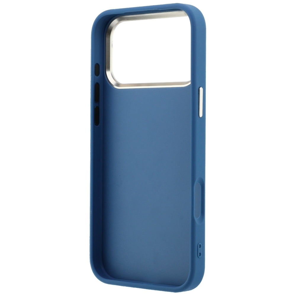Guess 4G ir Big Strass logotipo dėklas iPhone 18 Pro / 17 Pro - mėlynas -- iPhone 18 Pro / iPhone 17 Pro