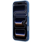Guess 4G & Big Strass Logo dėklas iPhone 18 Pro Max / 17 Pro Max - Mėlynas -- iPhone 18 Pro Max / iPhone 17 Pro Max