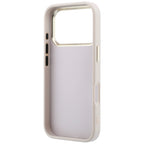 Guess 4G & Big Strass Logo dėklas iPhone 17 Pro / 18 Pro - Rožinis -- iPhone 17 Pro / iPhone 18 Pro