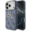 Guess 4G Big 4G Classic Logo dėklas iPhone 18 Pro / 17 Pro - Mėlynas ir auksinis -- iPhone 18 Pro / iPhone 17 Pro