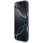 Guess 4G Big 4G Classic Logo dėklas iPhone 18 Pro Max / 17 Pro Max - Mėlynas ir auksinis -- iPhone 18 Pro Max / iPhone 17...