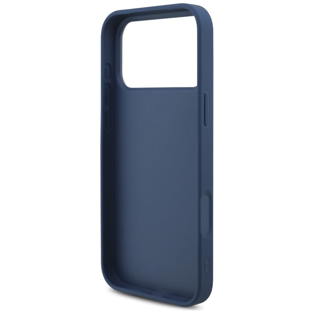 Guess 4G Big Logo dėklas iPhone 17 Pro Max / 18 Pro Max - Mėlynas -- iPhone 17 Pro Max / iPhone 18 Pro Max