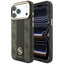 Guess 4G su Stripe Round ir Classic Logos MagSafe dėklas iPhone 17 Pro / 18 Pro - Ruda -- iPhone 17 Pro / iPhone 18 Pro