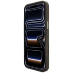 Guess 4G su Stripe Round ir Classic Logos MagSafe dėklas iPhone 17 Pro / 18 Pro - Ruda -- iPhone 17 Pro / iPhone 18 Pro