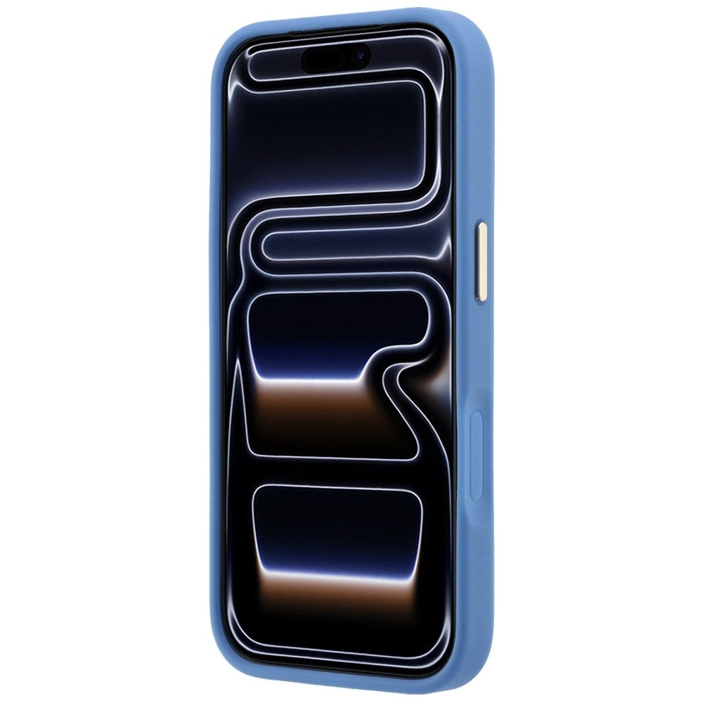 Guess 4G dėklas su Stripe Round ir Classic Logos MagSafe iPhone 17 Pro / 18 Pro - Mėlynas -- iPhone 17 Pro / iPhone 18 Pro
