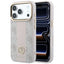 Guess 4G dėklas su Stripe Round ir Classic Logos MagSafe iPhone 17 Pro / 18 Pro - Rožinis -- iPhone 17 Pro / iPhone 18 Pro