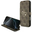 Guess Book 4G Metal Logo dėklas iPhone 18 Pro Max / 17 Pro Max - Ruda -- iPhone 18 Pro Max / iPhone 17 Pro Max